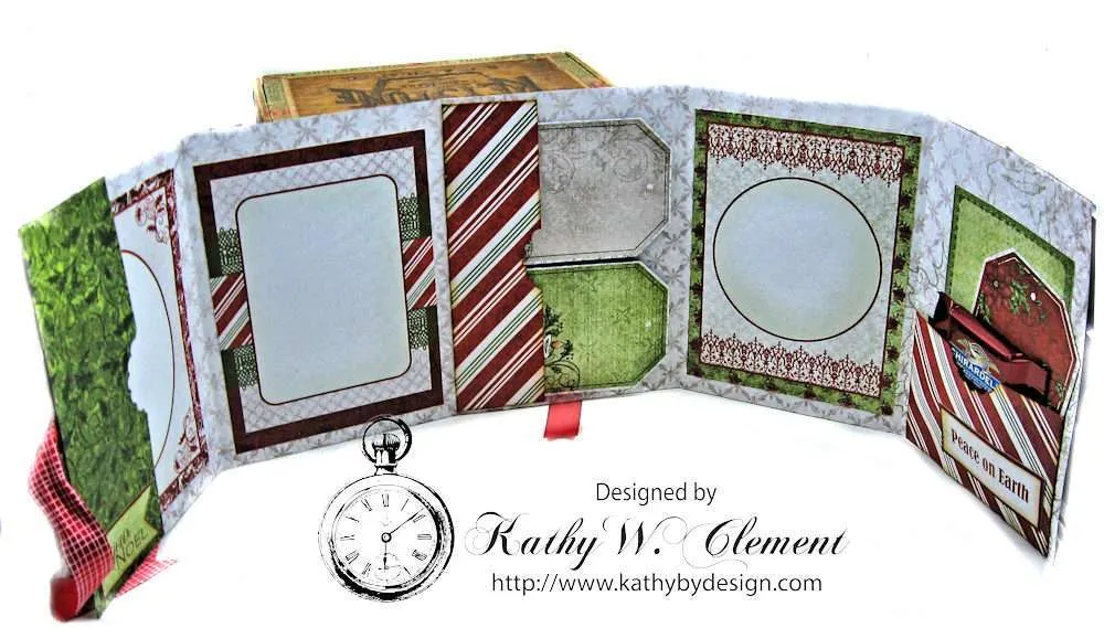 Christmas Joy Card Folio Sparkling Poinsettia by Kathy Clement Product by Heartfelt Creations Photo 7