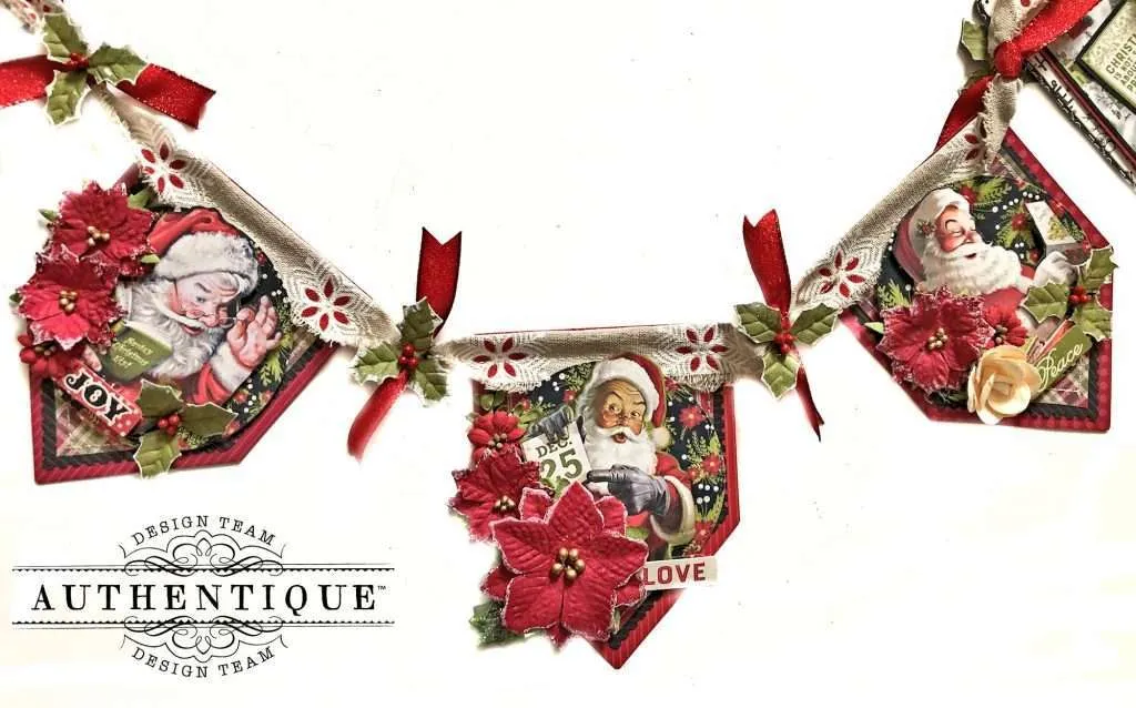 Authentique Magical Christmas Banner by Kathy Clement Kathy by Design Photo 01